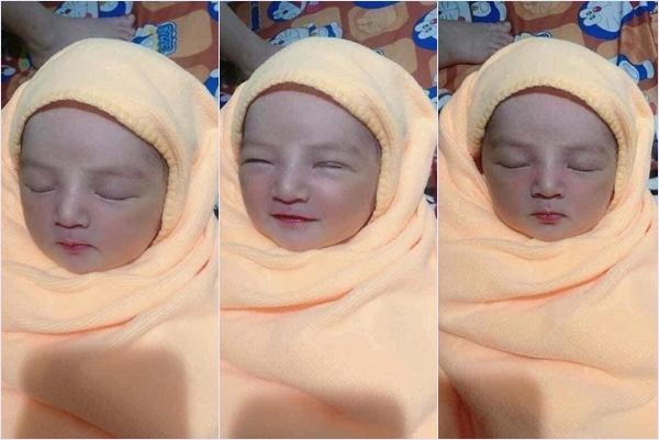 Vừa mới chào đời, bé gái miền Nam đã gây sốt với gương mặt nét nào ra nét ấy-2