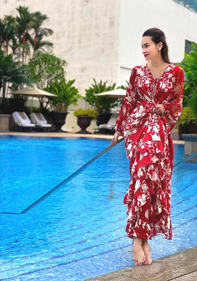 Hồ Ngọc Hà khoe cuộc sống sang chảnh trong những ngày vướng tin mang song thai-2