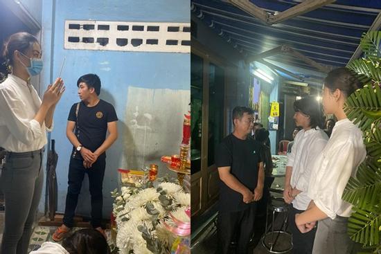 Hoa hậu Lương Thùy Linh viếng bé trai tử nạn do cây đè