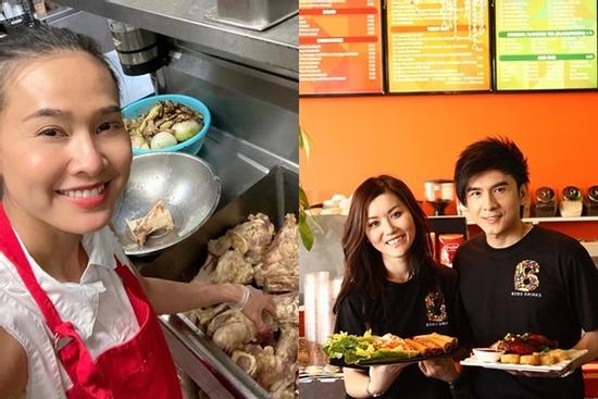 Nghệ sĩ Việt kinh doanh đồ ăn, thức uống ở Mỹ