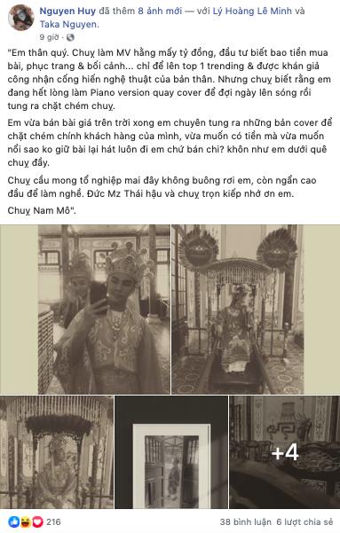 Cựu thành viên The Bell bóng gió Mr Siro đã bán bài giá cao lại còn cover khoe giọng hòng dìm ca sĩ-2