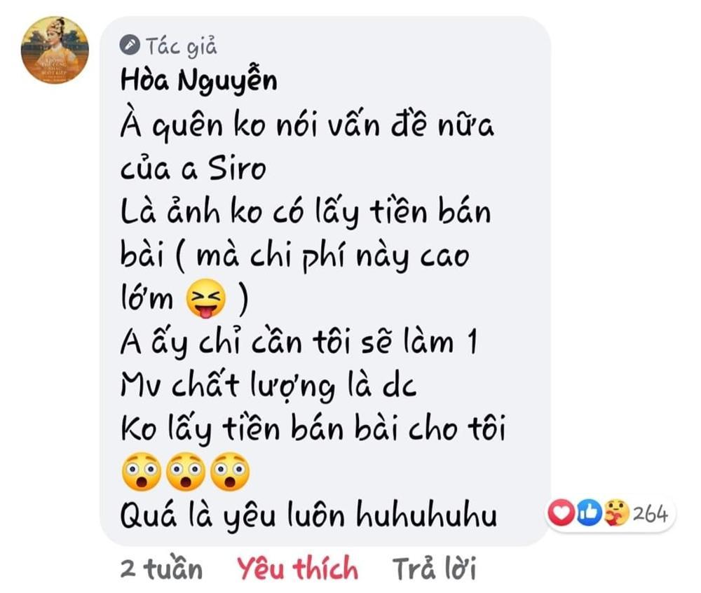 Cựu thành viên The Bell bóng gió Mr Siro đã bán bài giá cao lại còn cover khoe giọng hòng dìm ca sĩ-4
