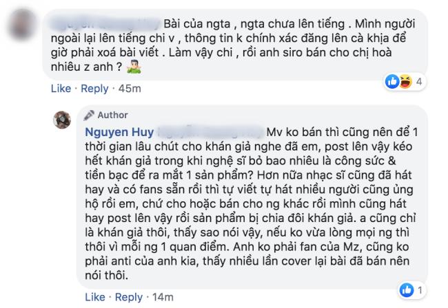 Cựu thành viên The Bell bóng gió Mr Siro đã bán bài giá cao lại còn cover khoe giọng hòng dìm ca sĩ-8