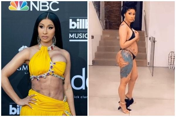 Cardi B wears a bikini on the catwalk, but the beer belly drop is the funny factor - 3
