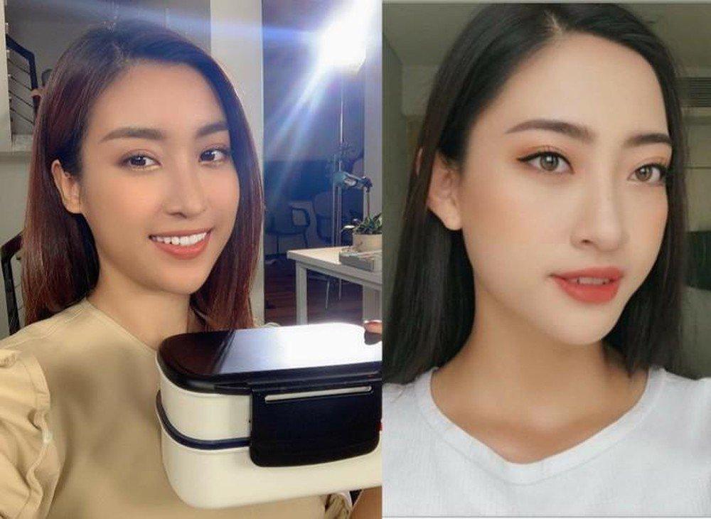 Chạm trán cùng kiểu tóc, Đỗ Mỹ Linh và Lương Thùy Linh lại hóa chị em sinh đôi-3