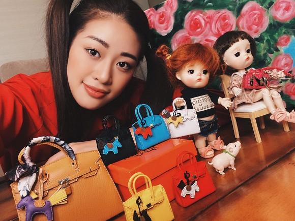 Hoa hậu Khánh Vân đập hộp một lèo loạt túi Hermès, Moschino với giá siêu khủng-2