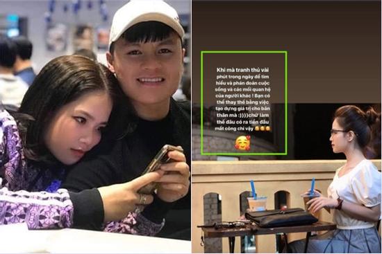 Chia tay Quang Hải vẫn không yên, 'cô chủ tiệm nail' hậm hực khi bị làm phiền: Phán đoán cuộc sống người khác không thể kiếm ra tiền