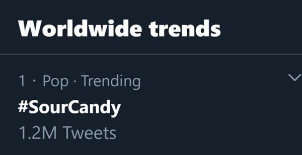 Cập nhật thành tích từ bão Sour Candy (Lady Gaga, BlackPink) sau nửa ngày phát hành-2