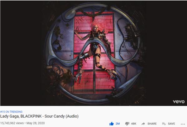 Cập nhật thành tích từ bão Sour Candy (Lady Gaga, BlackPink) sau nửa ngày phát hành-9
