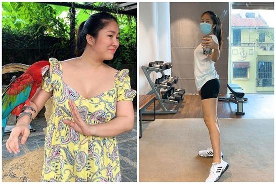 Từng bị khán giả chê diễn viên lại quá mập khi cán mốc 80 kg sau sinh, Lê Phương giờ lột xác đến ngỡ ngàng