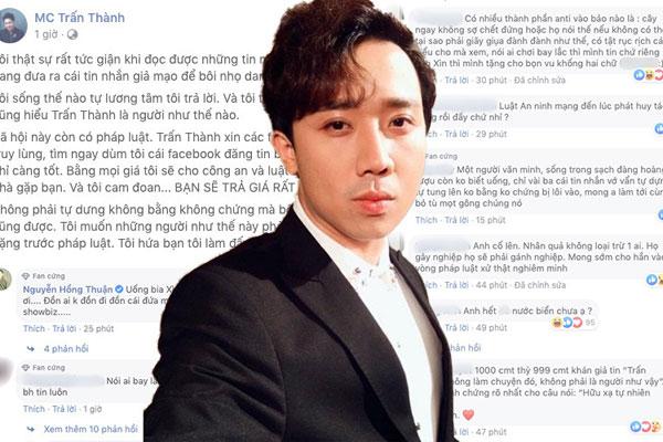 Trang Trần - Trịnh Thăng Bình đồng loạt bênh Trấn Thành giữa tin đồn sử dụng ma túy-6