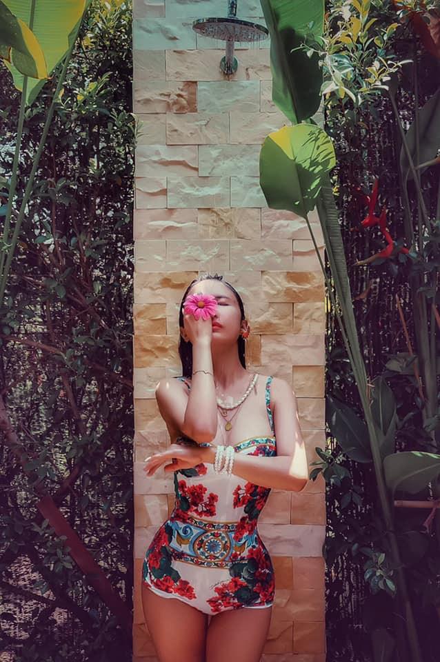 Chăm dáng kỹ lắm, vợ hai Minh Nhựa mới có body nuột, bí kíp giữ chồng đại gia là đây?-5