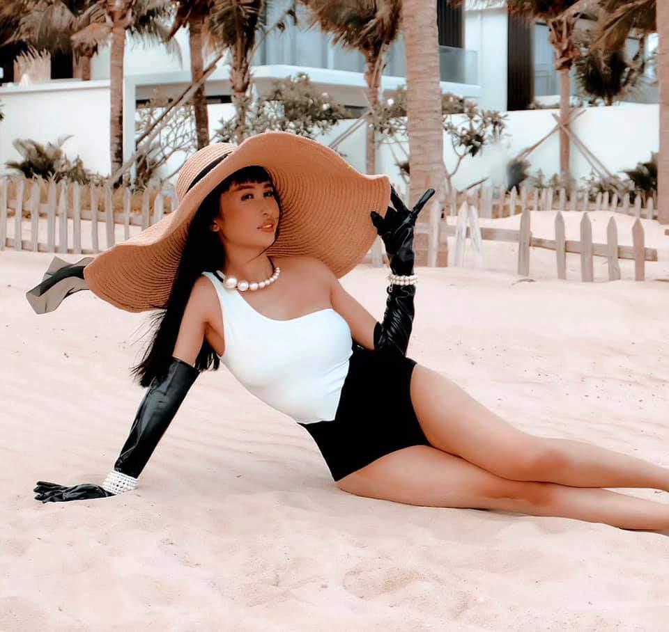 Chăm dáng kỹ lắm, vợ hai Minh Nhựa mới có body nuột, bí kíp giữ chồng đại gia là đây?-6