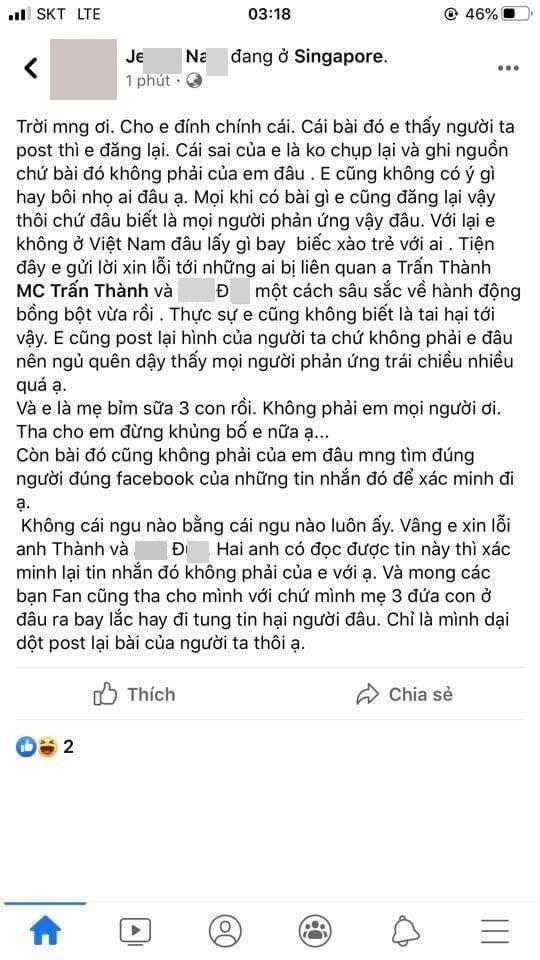 Trấn Thành chỉ đích danh 2 tài khoản vu khống anh sử dụng ma túy, thưởng nóng cho ai tìm ra địa chỉ-2