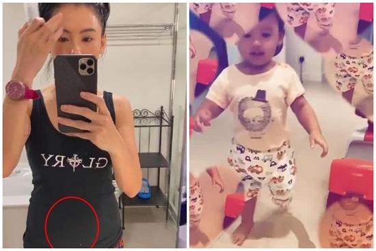 Lộ vòng hai phát tướng, Trương Bá Chi bị nghi ngờ mang thai lần 4