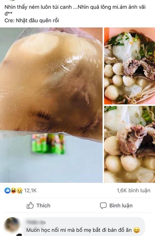 Mua canh xương về ăn, cô gái ngỡ đâu tưởng canh đầu người chỉ vì hàng lông mi cong vút-1