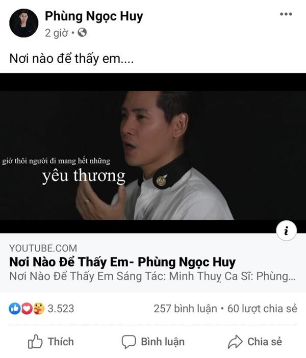 Tung ca khúc đẫm nước mắt, Phùng Ngọc Huy muốn tặng Mai Phương dù đã quá muộn màng?-1