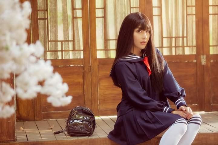 Hóa thân nữ sinh Nhật Bản, Duy Khánh đẹp vi diệu vẫn bị dân mạng nhận xét giống búp bê người lớn-4