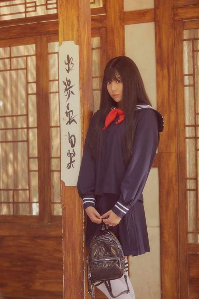 Hóa thân nữ sinh Nhật Bản, Duy Khánh đẹp vi diệu vẫn bị dân mạng nhận xét giống búp bê người lớn-7