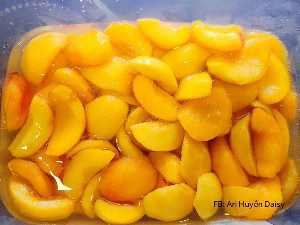 Học cách làm đào ngâm và pha trà đào tuyệt ngon của 9X tha hồ giải nhiệt mùa hè-1