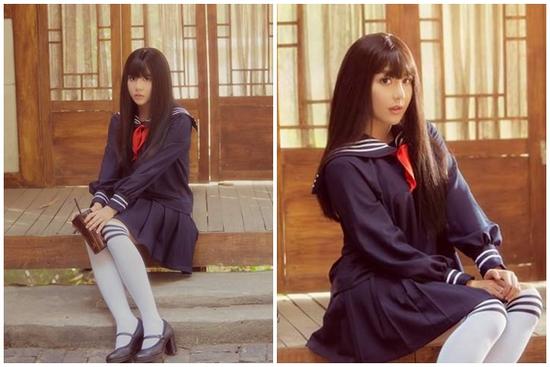 Hóa thân nữ sinh Nhật Bản, Duy Khánh đẹp vi diệu vẫn bị dân mạng nhận xét giống 'búp bê người lớn'