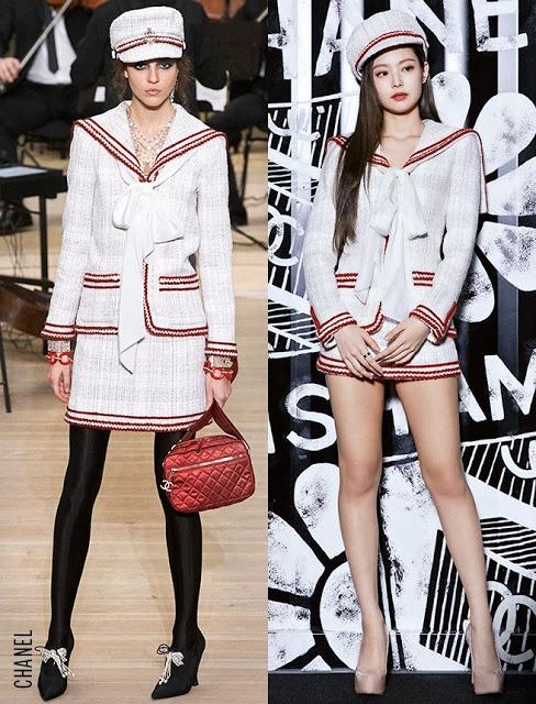 Jennie luôn có cách mặc hàng hiệu đẹp không kém mẫu trên sàn catwalk-1