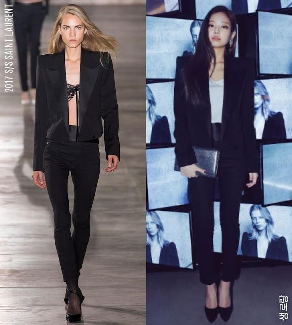 Jennie luôn có cách mặc hàng hiệu đẹp không kém mẫu trên sàn catwalk-6