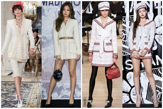 Jennie luôn có cách mặc hàng hiệu đẹp không kém mẫu trên sàn catwalk