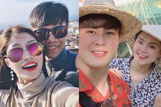 Bà xã Duy Mạnh khoe chồng chiều, bạn gái đại gia của hậu vệ CLB Hà Nội nhìn thôi cũng muốn bầu theo