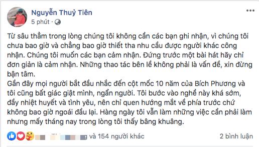 Từng phát ngôn Ca sĩ chỉ nên yêu nghề đừng nên yêu công chúng, Tiên Cookie tiếp tục gây chú ý khi khẳng định Không có nhu cầu được người khác công nhận-1