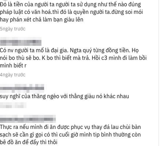 Tranh cãi đại gia ăn bữa cơm hơn 20 triệu nhưng ngồi đợi lấy lại bằng được 12.000 tiền thừa-5