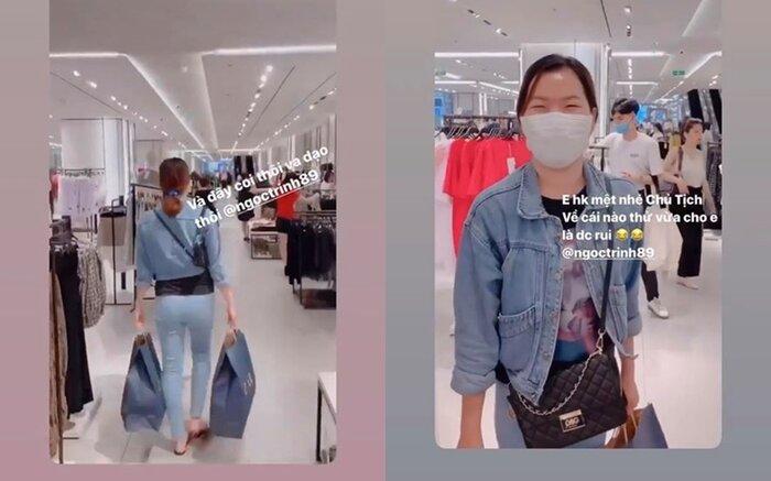 Ngọc Trinh gây choáng khi chỉ đi dạo sương sương thôi cũng tốn hơn 14 triệu đồng-4