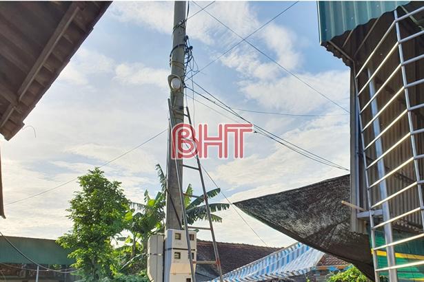 Hà Tĩnh: 3 người bị điện giật tử vong lúc sáng sớm-1