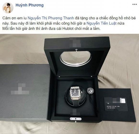 Được Sĩ Thanh tặng đồng hồ gần 400 triệu, Huỳnh Phương vẫn không quên cà khịa Tiến Luật-1