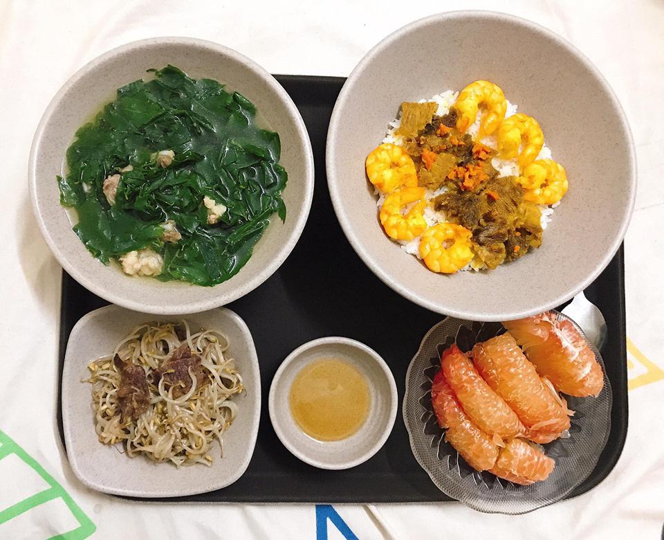 Nhìn bữa cơm ở cữ do chồng người ta nấu, chị em khắp chốn rầm rộ ghen tị-3