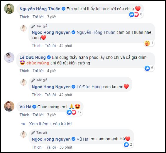 Cả showbiz chúc mừng Hồng Ngọc hồi phục thần kỳ sau sự cố bỏng nặng-3