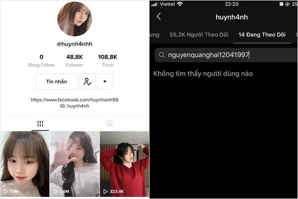 Bỏ theo dõi, treo status tâm trạng, tình yêu của Quang Hải - Huỳnh Anh chớm nở đã toang?-1