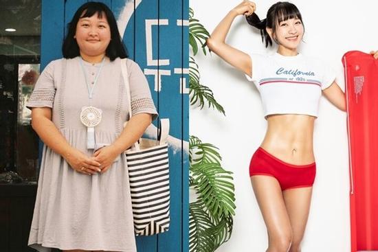 Cô nàng béo phì, từng nặng 100kg 'vịt hóa thiên nga' nhờ giảm cân