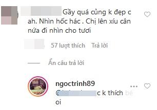 Thái độ dửng dưng của Ngọc Trinh khi bị góp ý gầy quá không đẹp-5