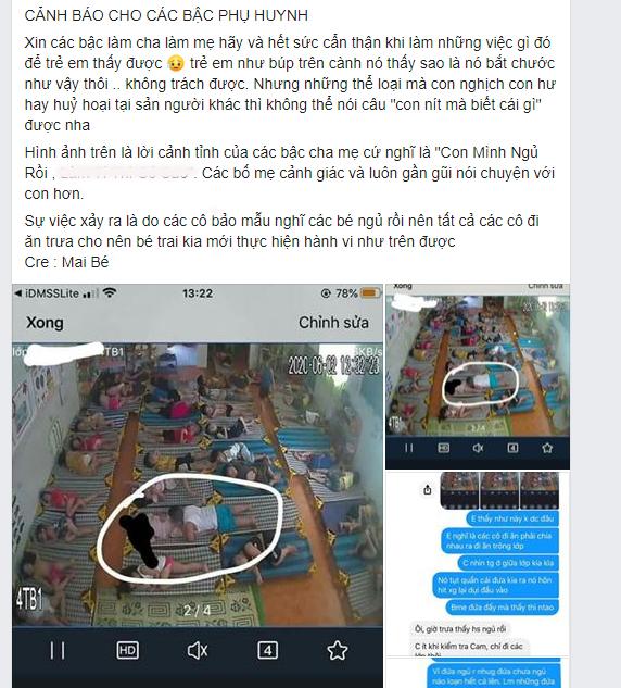 Phụ huynh chết ngất chứng kiến cảnh nhạy cảm trong lớp mầm non ở Hải Phòng-4