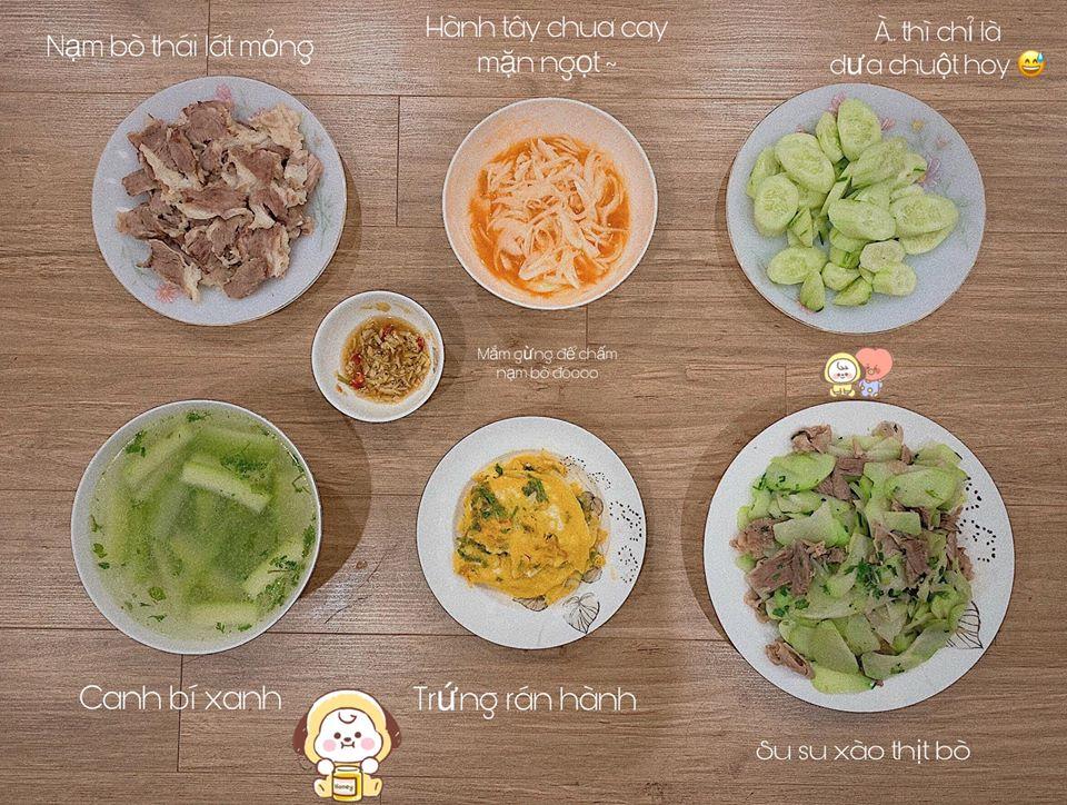 Những mâm cơm đơn giản nhưng ngon như nhà hàng của bố người ta-2