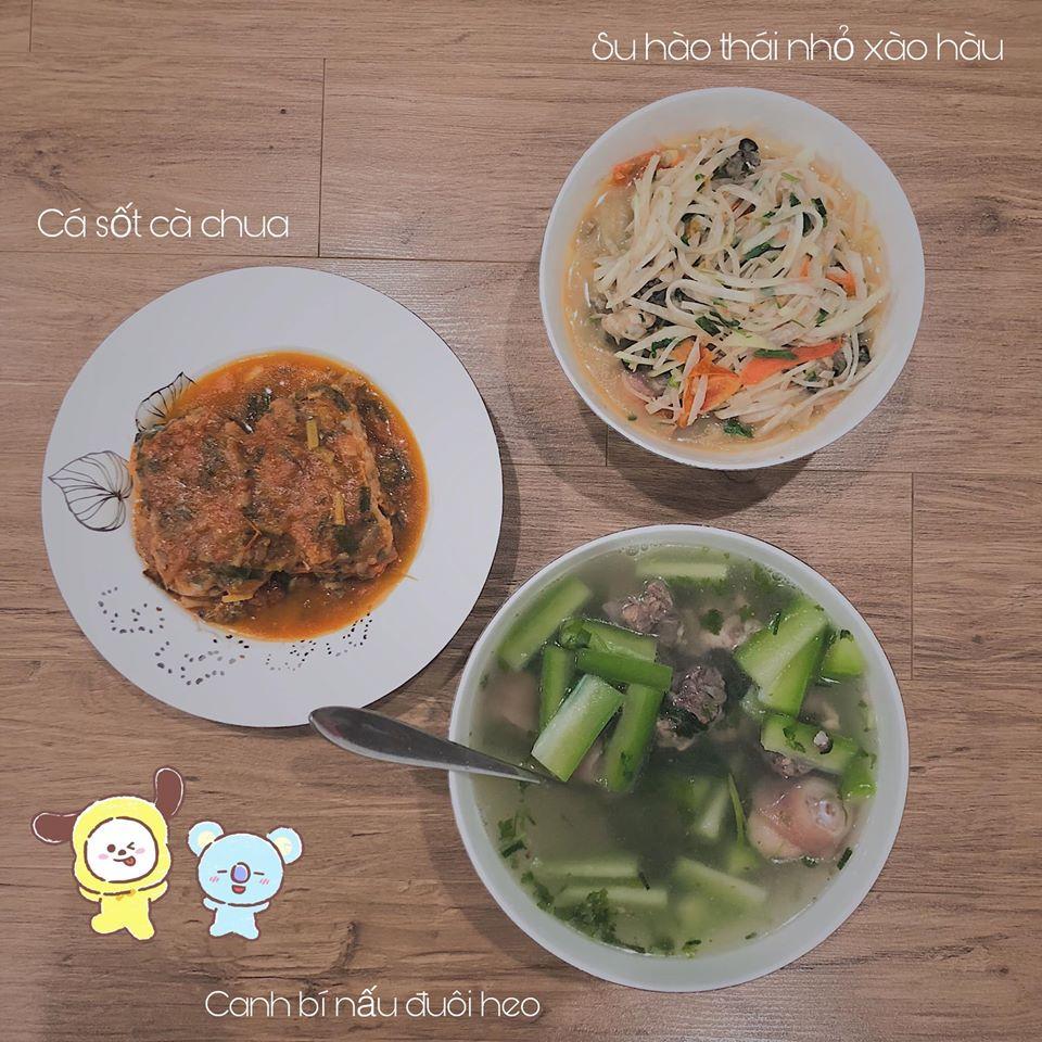 Những mâm cơm đơn giản nhưng ngon như nhà hàng của bố người ta-5