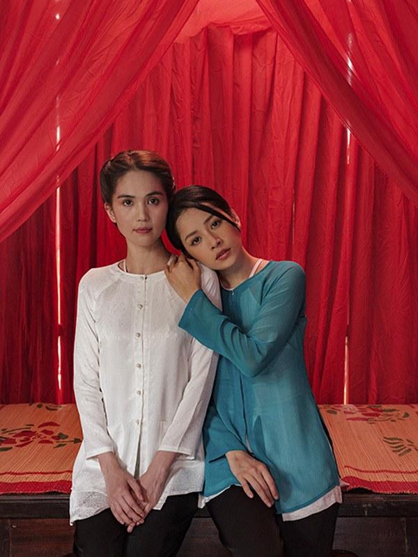 Chiếc áo bà ba biến phái đẹp trở nên dịu dàng đoan trang, kể cả Chi Pu hay Ngọc Trinh-1