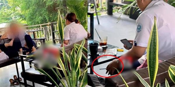 Nhóm nữ sinh cấp 2 quay clip phì phèo hút thuốc trong lớp, phụ huynh nào thấy cũng sốc nặng-3