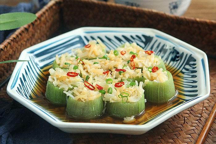 Không nấu canh, vợ đem mướp hấp kiểu này chồng tưởng mua ngoài hàng vì trông quá sang chảnh-5