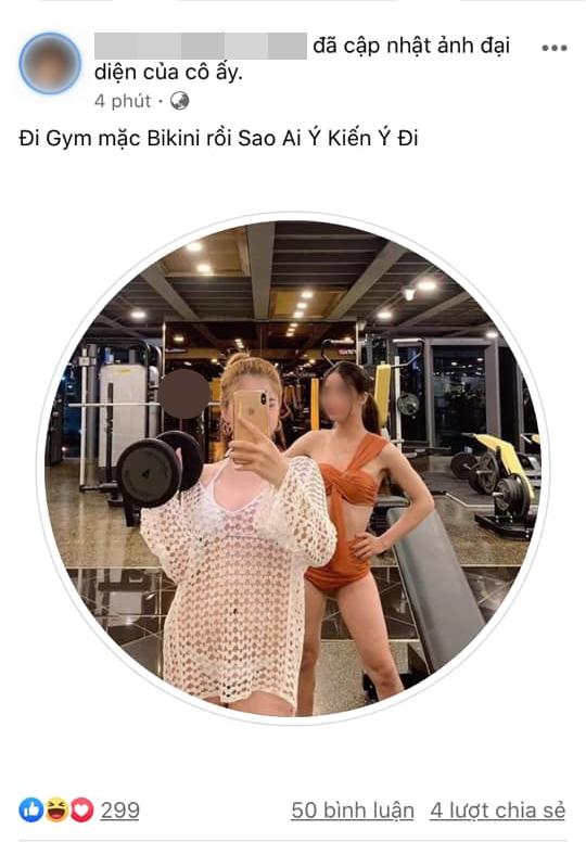 Mặc hở hang tới phòng gym, 2 cô gái trẻ chơi mốt thời trang phang hoàn cảnh-2