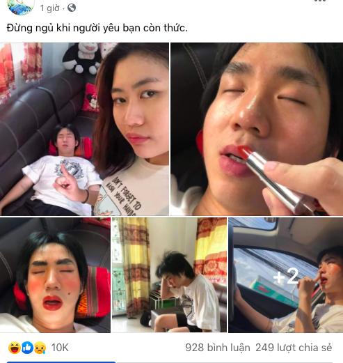 Đừng bao giờ ngủ khi người yêu còn thức, nếu không khuôn mặt bạn sẽ trở thành kiệt tác!-1