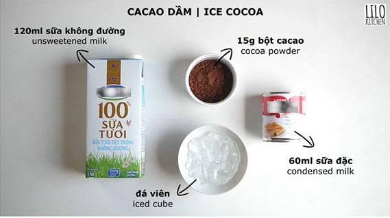 Công thức 5 phút có ngay cacao dầm, trà xanh kiểu Thái mát lạnh, uống là nghiền-3
