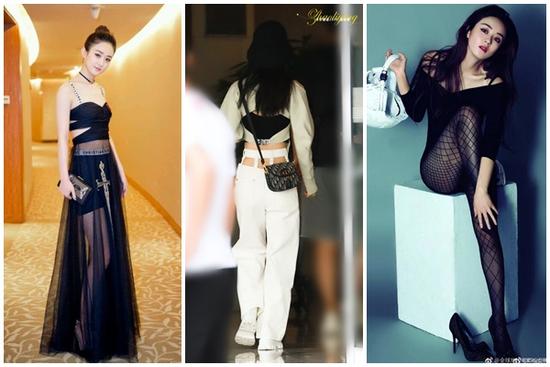 Những lần hiếm hoi Triệu Lệ Dĩnh lên đồ khoe da thịt táo bạo