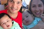 Vợ Đan Trường khoe ảnh Marian Rivera bế con trai